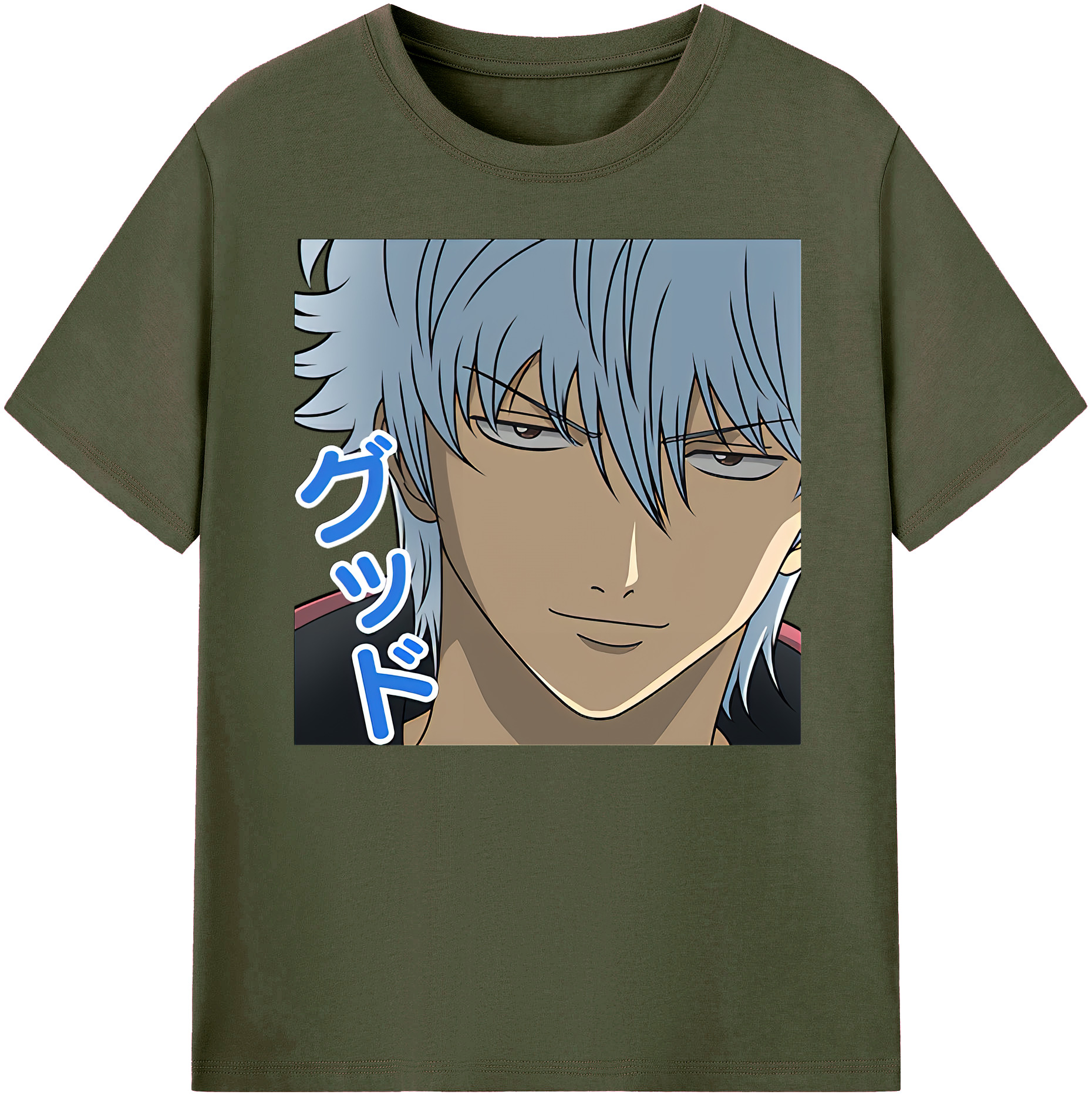 （画像用） ぎんたま 坂田銀時（さかたぎんとき） 神楽 志村新八（しむら しんぱち） GINTAMA Sakata Gintoki Kagura Shimura Shinpachi 綿100％ メンズ半袖Tシャツ｜肌触りやわらか＆通気性